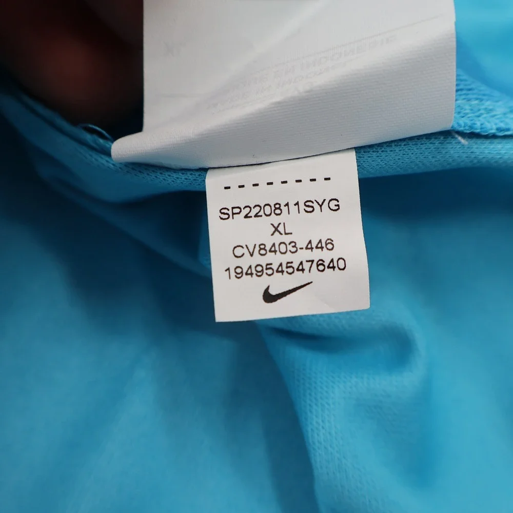 Nike Portland Thorns FC Goalkeeper Jersey Womens XL Blue CV8403-446 Long Sleeve